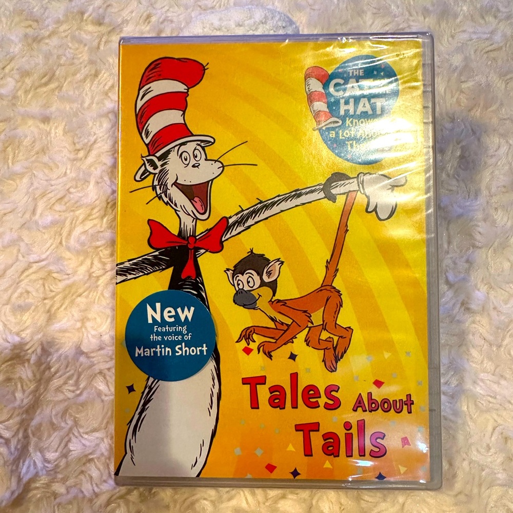 DVD The Cat in the Hat Knows a lot About That! New plastic wrap never opened